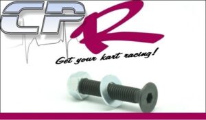 Go Kart Countersunk Bolt M8 45mm long High Tensile NEW with Nyloc & Washer