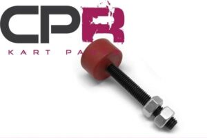 Go Kart Engine Mount Stopper 10mm Nylon Head Bolt M10 90mm long High Tensile NEW with Nut and Locknut