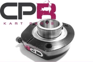 30mm Bearing & Flange Carrier Holder Black