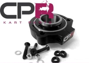 40mm Bearing & Flange Carrier Holder Black