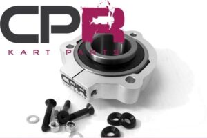 40mm Bearing & Flange Carrier Holder Silver