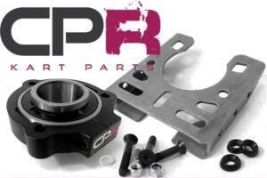 40mm PROJECT Kit Bearing & Flange Carrier Holder PLUS Bracket Black