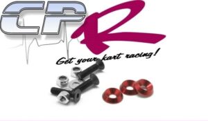 Bolt Kit 3 Bolt Steering Wheel Floor Pods Red