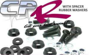 Bolt & Spacer Kit 6 Bolt Steering Wheel Floor Pods Black