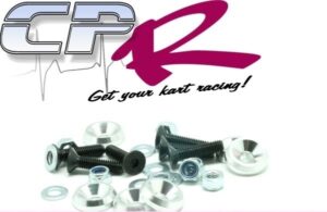 Bolt Kit 6 Bolt Steering Wheel Floor Pods Silver (CLONE)