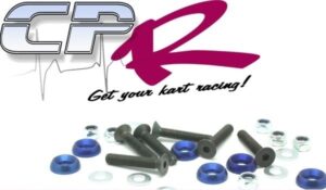 Bolt Kit 6 Bolt Brakes Tie Rods Axle Seat Blue