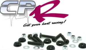 Bolt Kit 6 Bolt Brakes Tie Rods Axle Seat Black