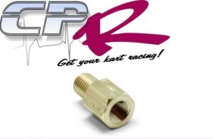 Brake Line adapter adaptor fitting 1/8 BSP (tapered) thread to M10 1.25 Thread (Euro Line to CPR Brake Systems)