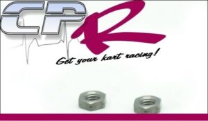 Go Kart Locking Nut Left Hand Thread M8 PAIR NEW