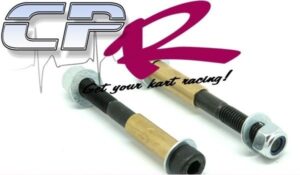 Pedal Bolts Pins Pegs Pair suit Pedals with 10mm ID and Frame Mount with 8mm ID