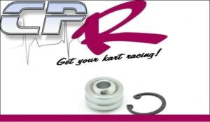 Steering Shaft lower bearing 8mm ID 22mm OD suit shafts with 8mm Thread + Circlip