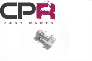 Go Kart Zinc Plated Hex Head Bolt M8 25mm long NEW with Nyloc & Washer