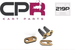 Go Kart Chain Master Link and Circlip 219P Joiner Link 219 Pitch BRAND NEW