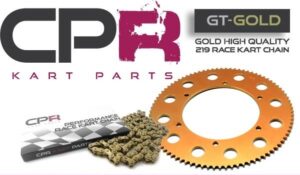 Go Kart CPR GT-GOLD Chain and Sprocket BUNDLE 219 Pitch BRAND NEW