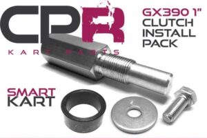 Smart Kart CPR Complete 1-inch 25.4mm Crankshaft Clutch Installation Kit WITH PISTON STOP (suit GX390) (Special Washer, Bolt, and Spacer)