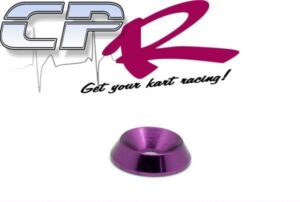 Go Kart Countersunk Washer 6mmID Purple NEW