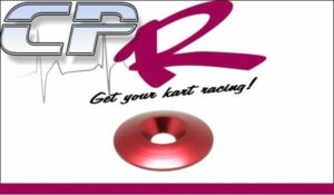 Countersunk Washer 8mmID Red for Seats