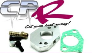 Adapter Adaptor to convert to GX390 Carb suits GX160/200 & Clone 4-Stroke Engine CPR OHV 6.5hp 192cc (Can be used with GX270 or GX240 carbs with additonal fittings - see description)