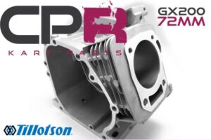 Genuine Tillotson Bare Crank Case & Cylinder suit GX200/160 Clone including CPR engines (72mm Bore)