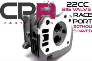 Cylinder Head Bare BIG VALVE Race Ported and 30 Thou Shaved 27mm 25mm suit GX200 Clone including CPR engines