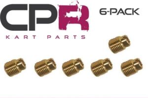 Fuel Jet 6-Pack suit Honda GX as well as Clone and CPR Engines (Choose your own sizes)