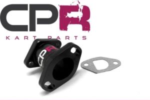 Manifold / Adapter Adaptor (Extended) for GX200/160 suits Mikuni 22mm Slide Carb CMSBN2 and Tillotson or 48mm Cntr-Cntr Bolt hole Carb & GX200 or GX160 4-Stroke Engine including CPR OHV 6.5hp 192cc