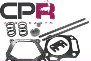 Valve Spring Kit with Retainers Lash Caps Chromoly Pushrods and Gaskets Suit Honda Clone GX200