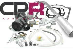 Upgrade Kit 10hp+ Hop Up for 4-Stroke Engine GX200 / LIFAN OHV 6.5hp 192cc Complete (With Race Muffler, Valve Springs, Gaskets, Billet Rod)