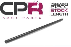 Push Rod Chrome Moly Race - Single Unit 5.540inch Length - CPR Performance suit Predator 212cc Torini Clubmaxx Stock Length