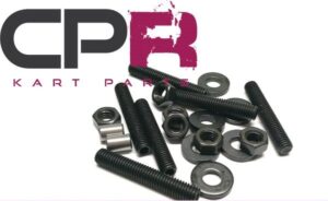 Engine Side Cover Studs Stud set (6 Pack + 2x Solid Dowels) CPR Race premium strength GX270 GX390 Predator 420