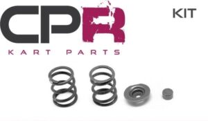 Valve Spring 26lb COMPLETE KIT with Retainer & Lash Cap CPR Performance Set Kit - suit ENCL65 and Honda GX160/200 clones (and Torini Clubmaxx / Predator 212cc)