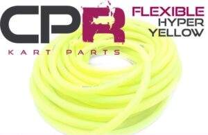 Fuel Line Go Kart Race Type GT-Hyper-Yellow 4.5mmID 1m Length (Extra-Soft Formulation)
