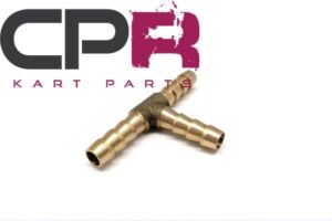 Fuel Line Splitter Tee Piece BRASS - Excess Pressure Return - Suits CPR Fuel Line