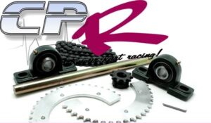 Go Kart Jackshaft Kit 19.05mm 3/4inch COMPLETE with 12T & 44T Sprockets Bearings Pillow Blocks