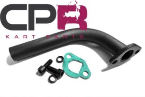 Muffler CPR Performance Straight Pipe Suits GX160 GX200 Clone & 196cc CPR Engines ENCL65 ENCLST1 (Header Only) CLEARANCE
