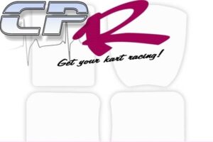 Sticker Set White with Rear Bumper Sticker