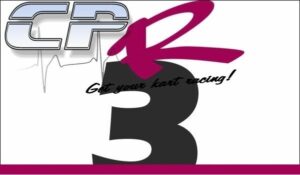 Number Racing-Type suit Side Pods 45x110mm AKA Legal Black