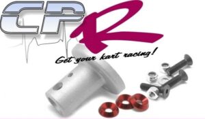 Steering Boss for Steering Wheel 20mmID + Red Anodised Washers & Bolt Kit