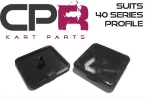 End Cap Plate 2-Pack 40mm x 40mm to suit 40 Series Aluminium Profile ( 8020 Racing Simulator )