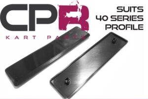 End Cap Plate 2-Pack 160mm x 40mm to suit 40 Series Aluminium Profile ( 8020 Racing Simulator )