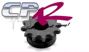 Sprocket #35 12T suit 3/4inch 19.05mm Jackshaft (Includes Grub Screws)