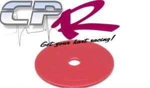 Seat Reinforcement Washer 8mm ID Red