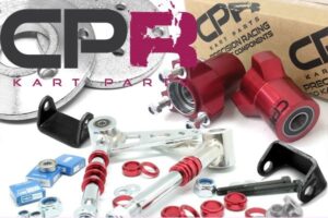 Stub Axle RACE MOWER COMPLETE FRONT END KIT Spindles Front Wheel Hubs w/3x78mm Hub Adaptors Adapters w/Red Spacers and Brackets