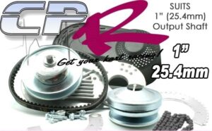 Torque Converter Clutch 420P 10Tooth  25.4mm (1") bore + FREE 420P Chain & Sprocket