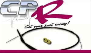 Throttle Cable 1.9m with FREE Gold Anodised Terminator Clamp suit 4-stroke & Torini Clubmax