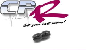 Throttle Cable Terminator / Coupler Barrel Clamp Black