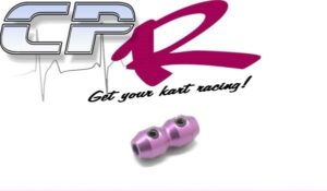 Throttle Cable Terminator / Coupler Barrel Clamp Purple