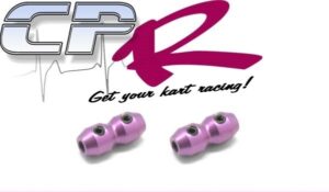 Throttle Cable Terminator / Coupler Clamp Purple (Twin Pack)