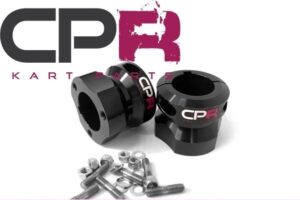 Rear Wheel Hub Hubs PAIR suit 40mm Axle 8mm Keyway Black