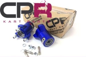 Front Wheel Hub Hubs PAIR suit 17mm Stub Axle Blue